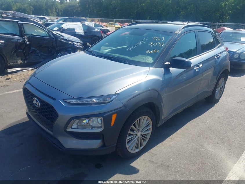 2018 Hyundai Kona VIN KM8K2CAA2JU071816 IAAI salvage auction — NORMAL WEAR, Clear (North Carolina), sold $2,550 on 2026-07-29 (photo 2)