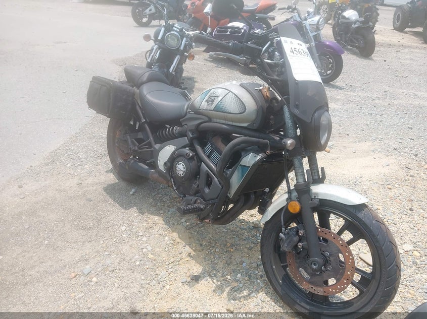 2022 Kawasaki En VIN JKAENEC18NDA05016 IAAI salvage auction — EXTERIOR BURN, Salvage (North Carolina), sold $175 on 2026-07-29 (photo 1)