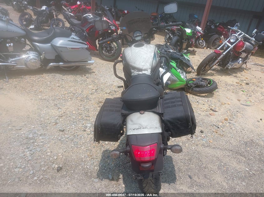 2022 Kawasaki En VIN JKAENEC18NDA05016 IAAI salvage auction — EXTERIOR BURN, Salvage (North Carolina), sold $175 on 2026-07-29 (photo 6)