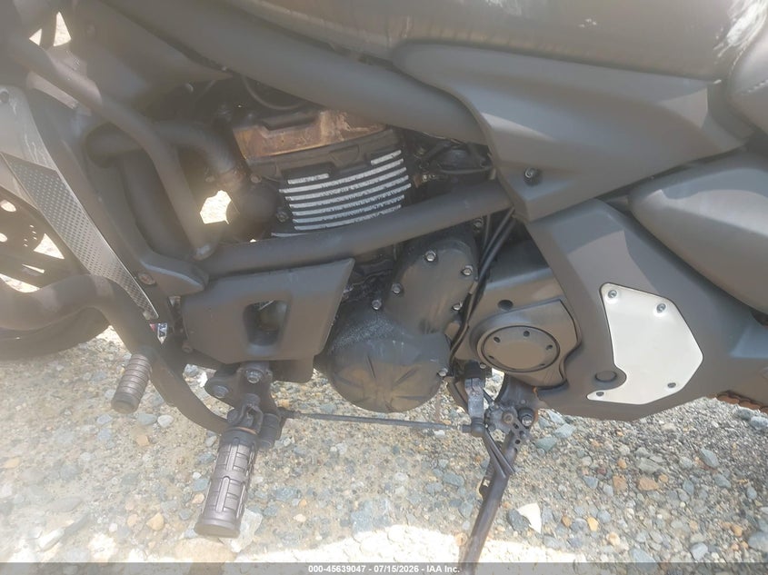 2022 Kawasaki En VIN JKAENEC18NDA05016 IAAI salvage auction — EXTERIOR BURN, Salvage (North Carolina), sold $175 on 2026-07-29 (photo 9)