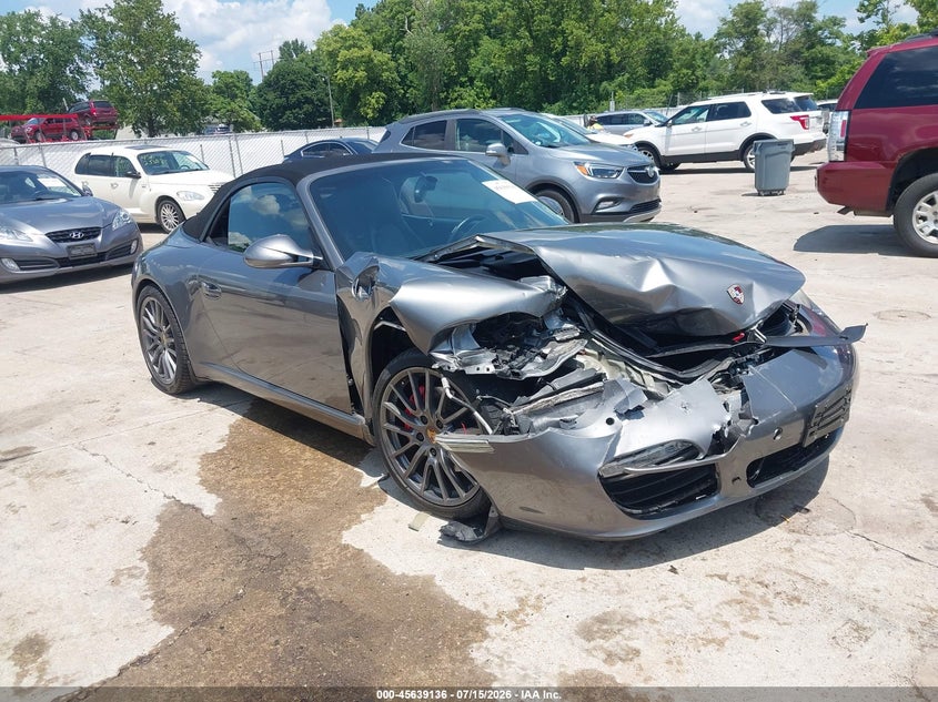 2009 Porsche 911 VIN WP0CB29979S755099 — IAAI salvage auction photo