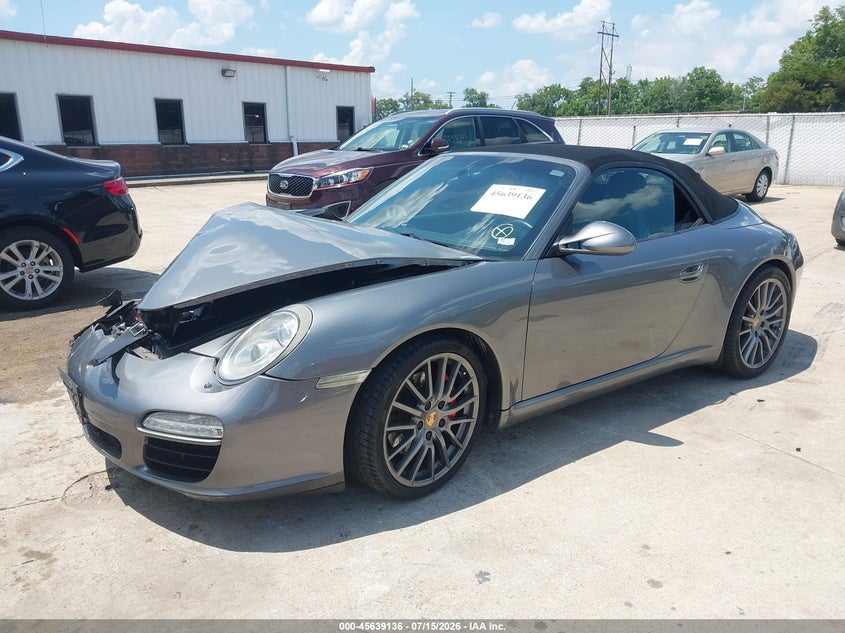 2009 Porsche 911 VIN WP0CB29979S755099 IAAI salvage auction — FRONT END, Salvage (Missouri), sold $14,700 on 2026-08-27 (photo 2)