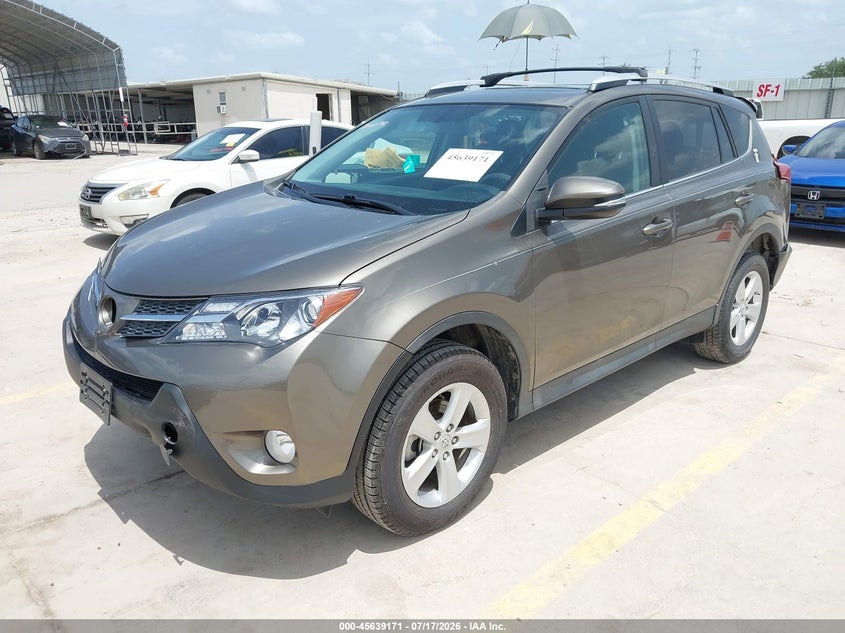 2014 Toyota Rav 4 VIN 2T3RFREV8EW202327 IAAI salvage auction — REAR END, Salvage Title, sold $8,950 on 2026-08-24 (photo 2)