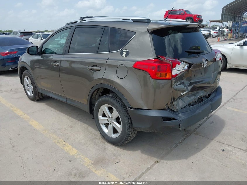 2014 Toyota Rav 4 VIN 2T3RFREV8EW202327 IAAI salvage auction — REAR END, Salvage Title, sold $8,950 on 2026-08-24 (photo 3)