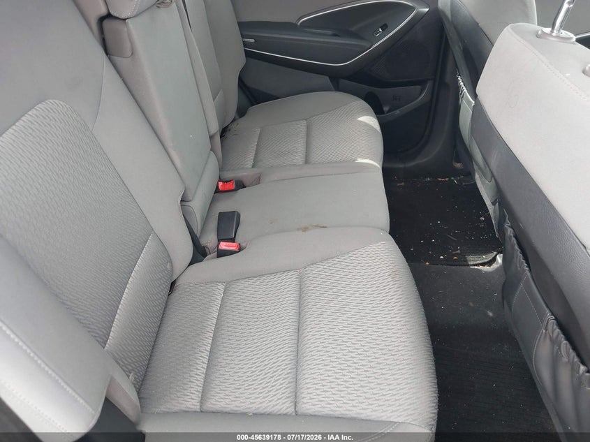 2017 Hyundai Santa fe VIN KM8SMDHF2HU239921 IAAI salvage auction — NORMAL WEAR, Original (Texas), sold $2,150 on 2026-07-29 (photo 8)