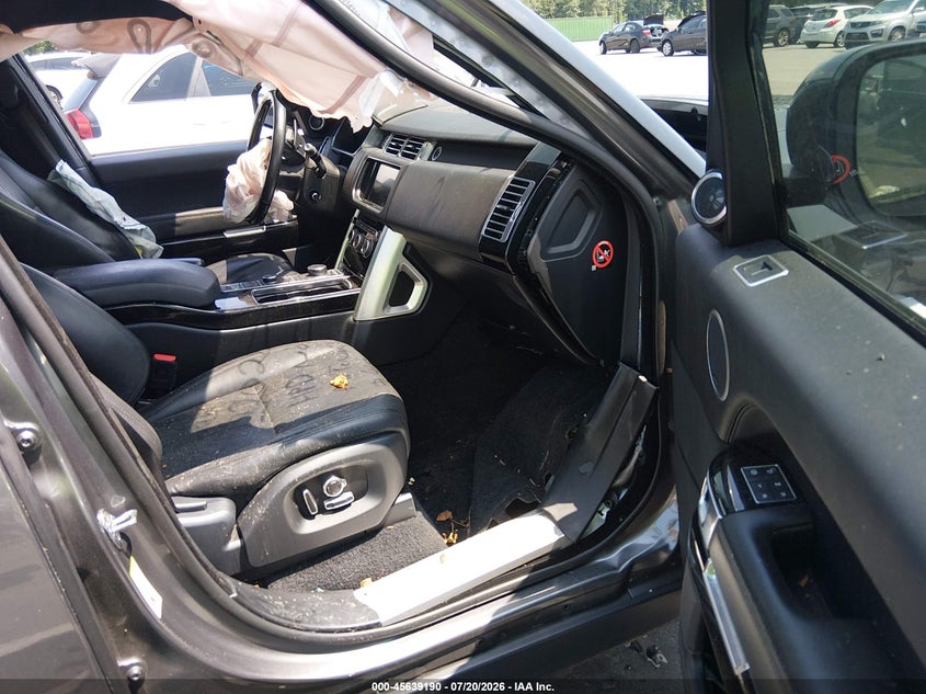 2016 Land rover RANGE ROVER VIN SALGS2EF8GA284430 IAAI salvage auction — RIGHT FRONT, Salvage (North Carolina), sold $3,850 on 2026-07-30 (photo 5)