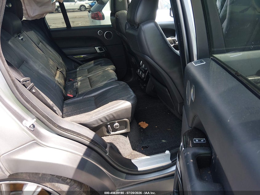 2016 Land rover RANGE ROVER VIN SALGS2EF8GA284430 IAAI salvage auction — RIGHT FRONT, Salvage (North Carolina), sold $3,850 on 2026-07-30 (photo 8)
