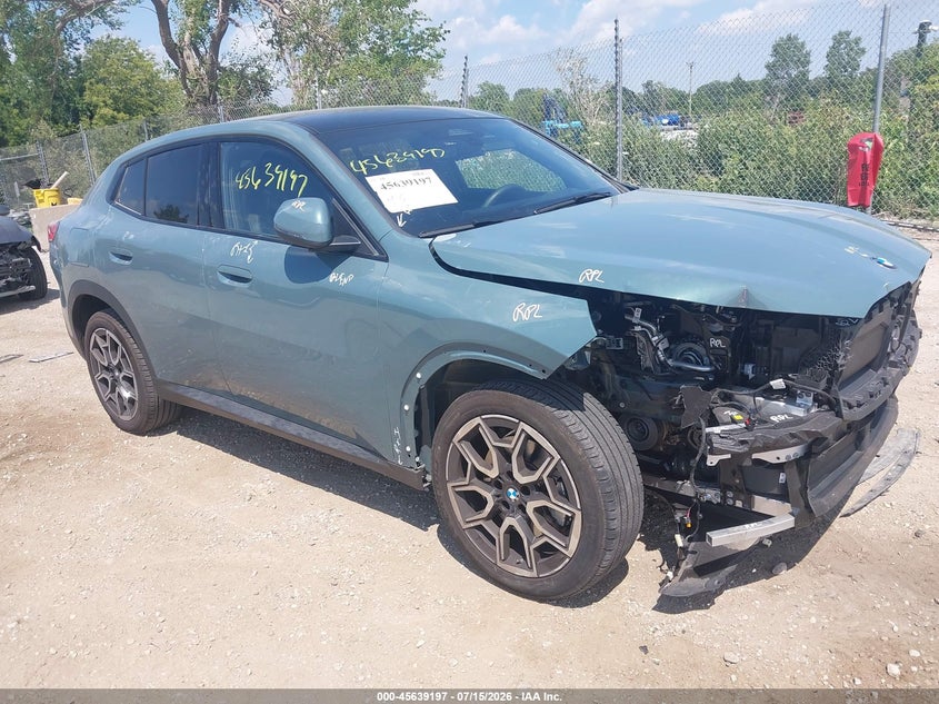 2025 BMW X2 VIN WBX63GM08S5338761 IAAI salvage auction — FRONT END, Salvage (Wisconsin), sold $5,100 on 2026-07-28 (photo 1)