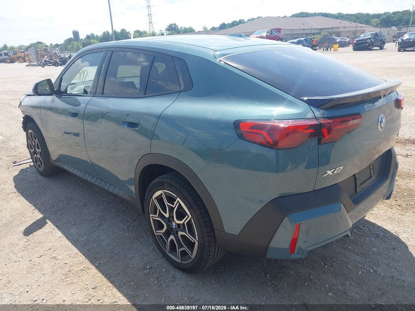 2025 BMW X2 VIN WBX63GM08S5338761 IAAI salvage auction — FRONT END, Salvage (Wisconsin), sold $5,100 on 2026-07-28 (photo 3)