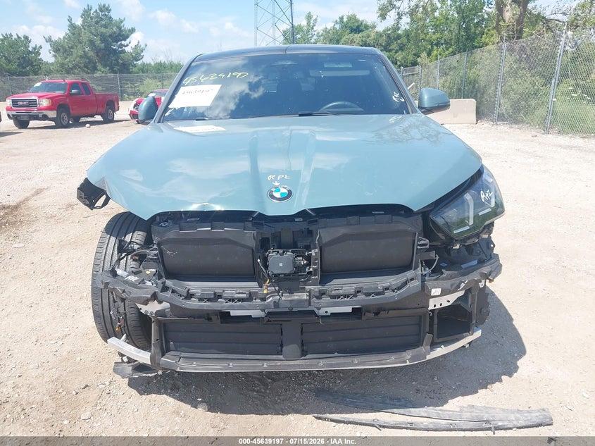 2025 BMW X2 VIN WBX63GM08S5338761 IAAI salvage auction — FRONT END, Salvage (Wisconsin), sold $5,100 on 2026-07-28 (photo 6)