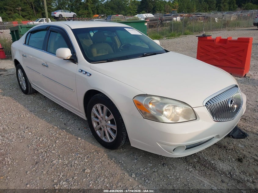 2011 Buick Lucerne VIN 1G4HC5EM8BU134815 IAAI salvage auction — LEFT FRONT, Salvage (North Carolina), sold $975 on 2026-08-21 (photo 1)