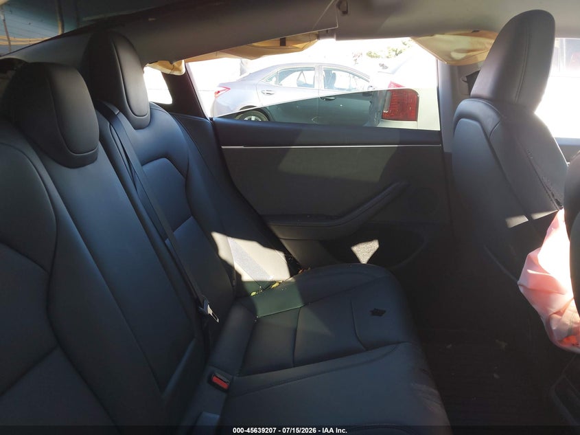 2024 Tesla Model 3 VIN 5YJ3E1EA9RF755426 IAAI salvage auction — LEFT FRONT, Salvage Title, sold $7,600 on 2026-09-07 (photo 8)