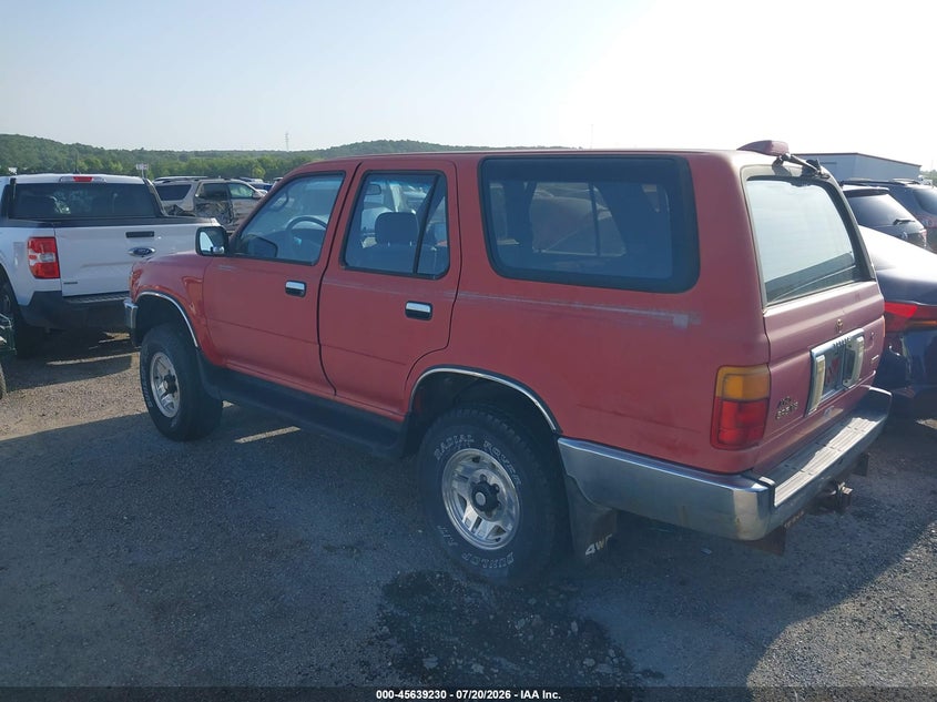 1995 Toyota 4runner VIN JT3VN39W5S0215350 IAAI salvage auction — NORMAL WEAR, Clear-Dealer Only (Michigan), sold $575 on 2026-07-28 (photo 3)