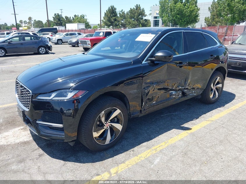 2021 Jaguar F-pace VIN SADCJ2EX6MA668286 IAAI salvage auction — SIDE, Salvage (California), sold $5,000 on 2026-07-29 (photo 2)
