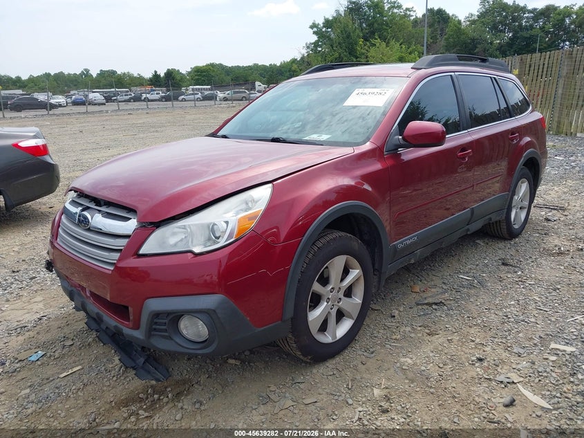 2014 Subaru Outback VIN 4S4BRCFC3E3276532 IAAI salvage auction — FRONT END, Clear (Virginia), sold $975 on 2026-07-29 (photo 2)