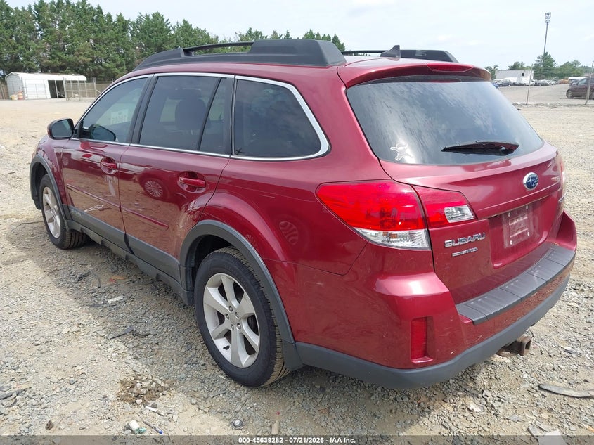 2014 Subaru Outback VIN 4S4BRCFC3E3276532 IAAI salvage auction — FRONT END, Clear (Virginia), sold $975 on 2026-07-29 (photo 3)