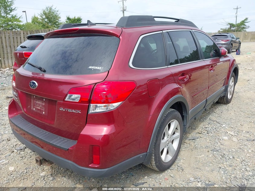 2014 Subaru Outback VIN 4S4BRCFC3E3276532 IAAI salvage auction — FRONT END, Clear (Virginia), sold $975 on 2026-07-29 (photo 4)