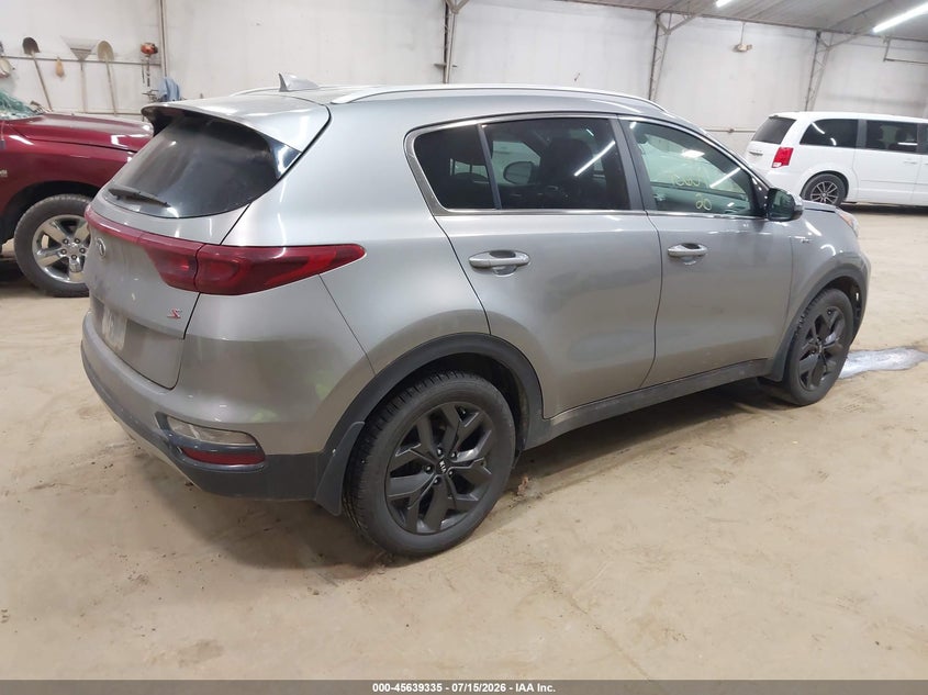 2020 Kia Sportage VIN KNDP6CAC4L7665714 IAAI salvage auction — NORMAL WEAR, Clear (Pennsylvania), sold $2,600 on 2026-07-30 (photo 4)