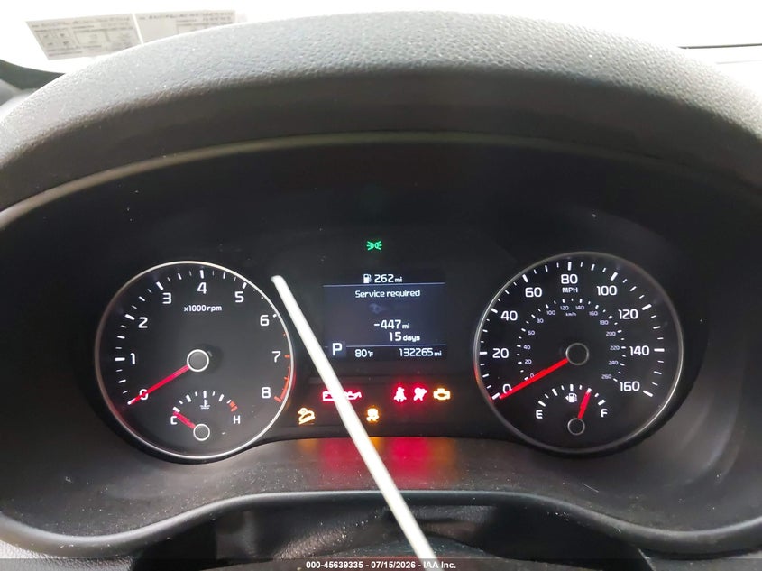 2020 Kia Sportage VIN KNDP6CAC4L7665714 IAAI salvage auction — NORMAL WEAR, Clear (Pennsylvania), sold $2,600 on 2026-07-30 (photo 7)