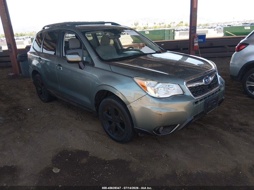 2016 Subaru Forester VIN JF2SJAFC6GH431632 IAAI salvage auction — NORMAL WEAR, Salvage Title, sold $1,150 on 2026-07-28 (photo 1)