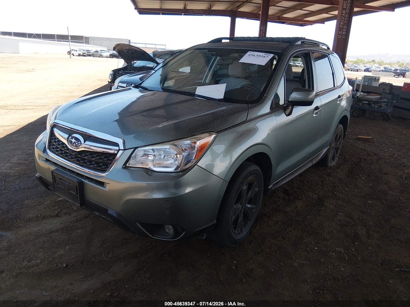 2016 Subaru Forester VIN JF2SJAFC6GH431632 IAAI salvage auction — NORMAL WEAR, Salvage Title, sold $1,150 on 2026-07-28 (photo 2)