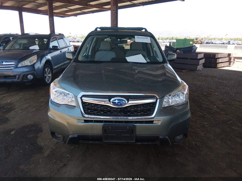 2016 Subaru Forester VIN JF2SJAFC6GH431632 IAAI salvage auction — NORMAL WEAR, Salvage Title, sold $1,150 on 2026-07-28 (photo 6)