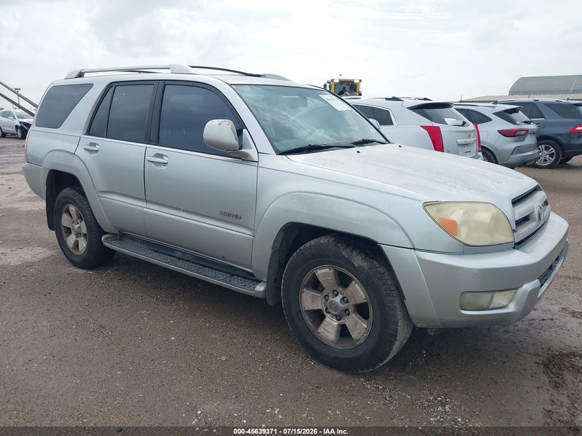 2003 Toyota 4runner VIN JTEZT17RX30007658 IAAI salvage auction — NORMAL WEAR, Original (Texas), sold $2,450 on 2026-07-29 (photo 1)