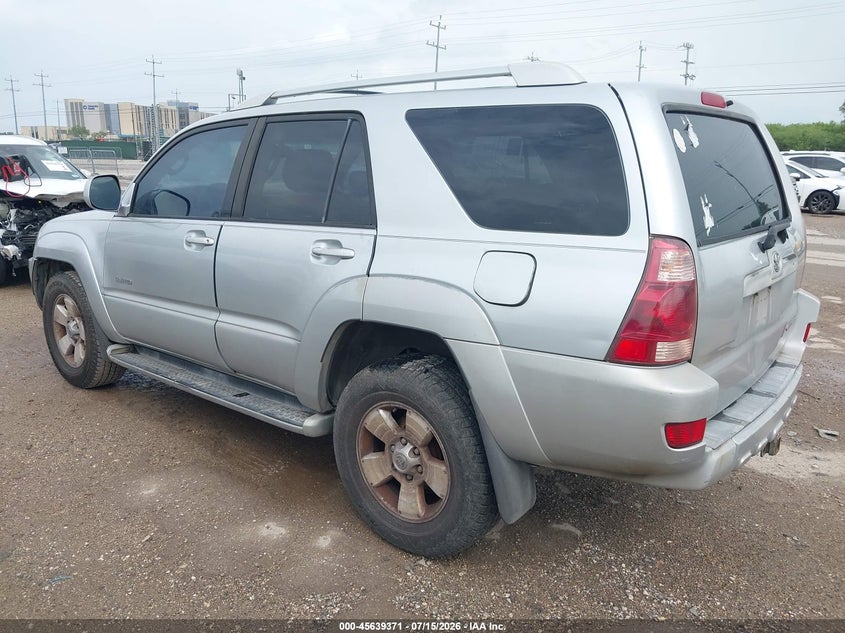 2003 Toyota 4runner VIN JTEZT17RX30007658 IAAI salvage auction — NORMAL WEAR, Original (Texas), sold $2,450 on 2026-07-29 (photo 3)