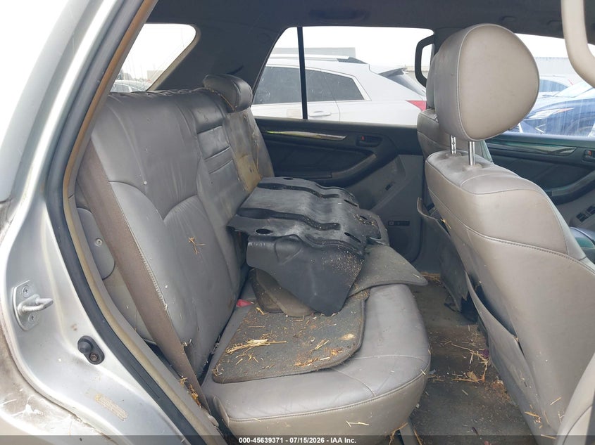 2003 Toyota 4runner VIN JTEZT17RX30007658 IAAI salvage auction — NORMAL WEAR, Original (Texas), sold $2,450 on 2026-07-29 (photo 8)