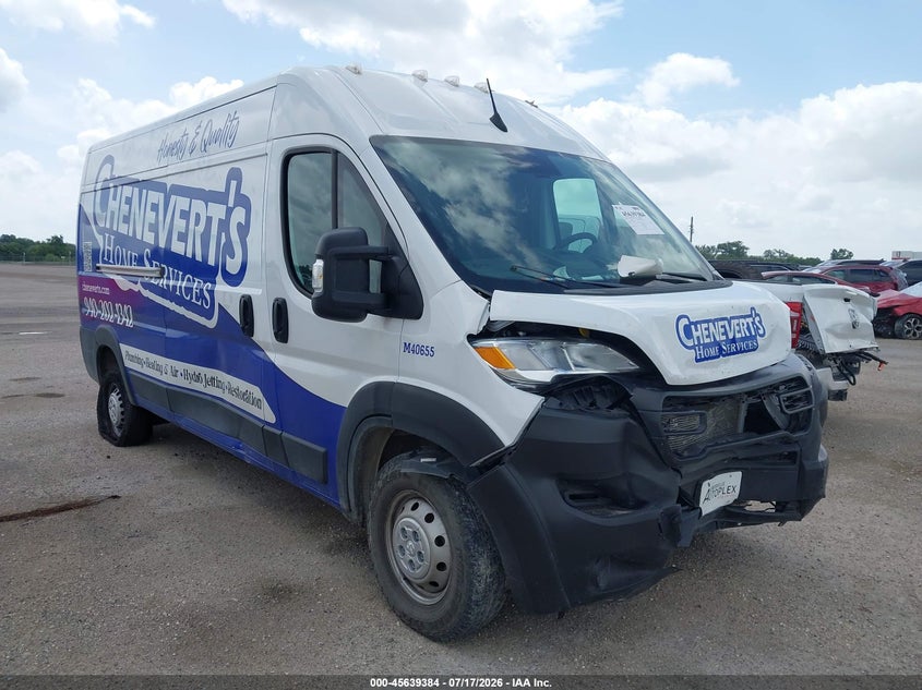 2023 Ram Promaster city VIN 3C6LRVDG2PE579086 IAAI salvage auction — FRONT END, Salvage Title, sold $4,600 on 2026-08-21 (photo 1)