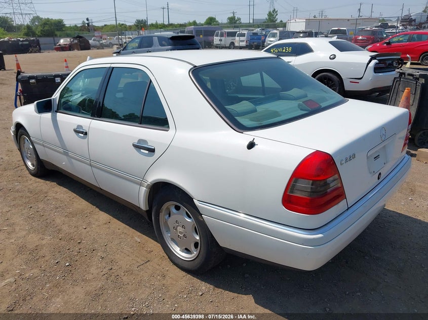 1996 Mercedes-benz C class VIN WDBHA22E6TF417465 IAAI salvage auction — NORMAL WEAR, Original (Ohio), sold $25 on 2026-07-23 (photo 3)
