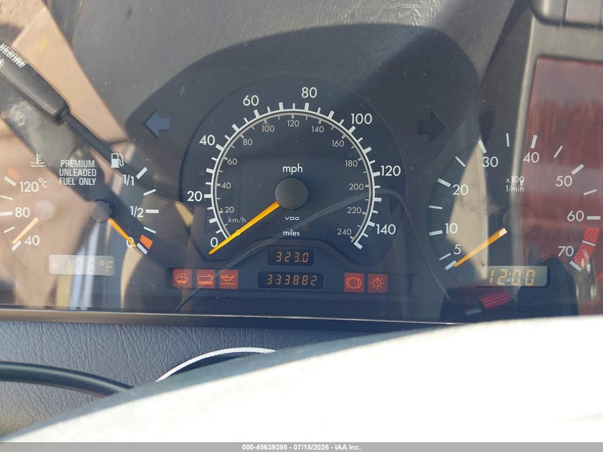 1996 Mercedes-benz C class VIN WDBHA22E6TF417465 IAAI salvage auction — NORMAL WEAR, Original (Ohio), sold $25 on 2026-07-23 (photo 7)