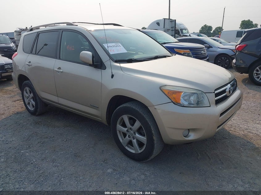 2007 Toyota Rav4 VIN JTMBK34VX75026337 IAAI salvage auction — NORMAL WEAR, Clear (Pennsylvania), sold $1,100 on 2026-07-29 (photo 1)