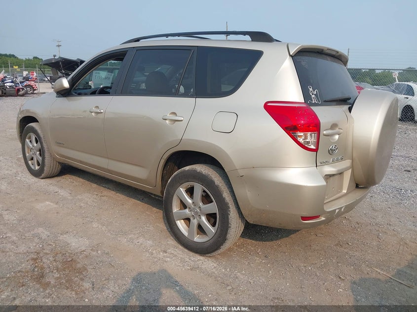 2007 Toyota Rav4 VIN JTMBK34VX75026337 IAAI salvage auction — NORMAL WEAR, Clear (Pennsylvania), sold $1,100 on 2026-07-29 (photo 3)