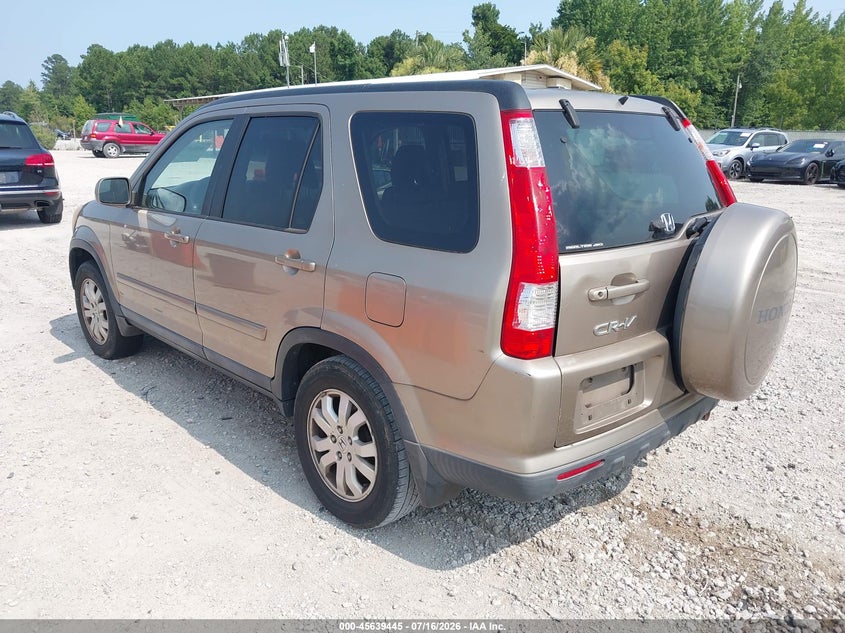 2006 Honda Cr-v VIN SHSRD78966U415043 IAAI salvage auction — NORMAL WEAR, Clear-Dealer Only (North Carolina), sold $1,100 on 2026-07-28 (photo 3)