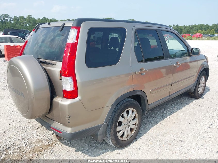 2006 Honda Cr-v VIN SHSRD78966U415043 IAAI salvage auction — NORMAL WEAR, Clear-Dealer Only (North Carolina), sold $1,100 on 2026-07-28 (photo 4)