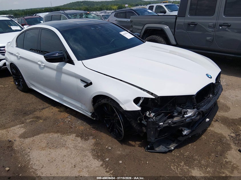 2020 BMW M5 VIN WBSJF0C07LB448882 — IAAI salvage auction photo