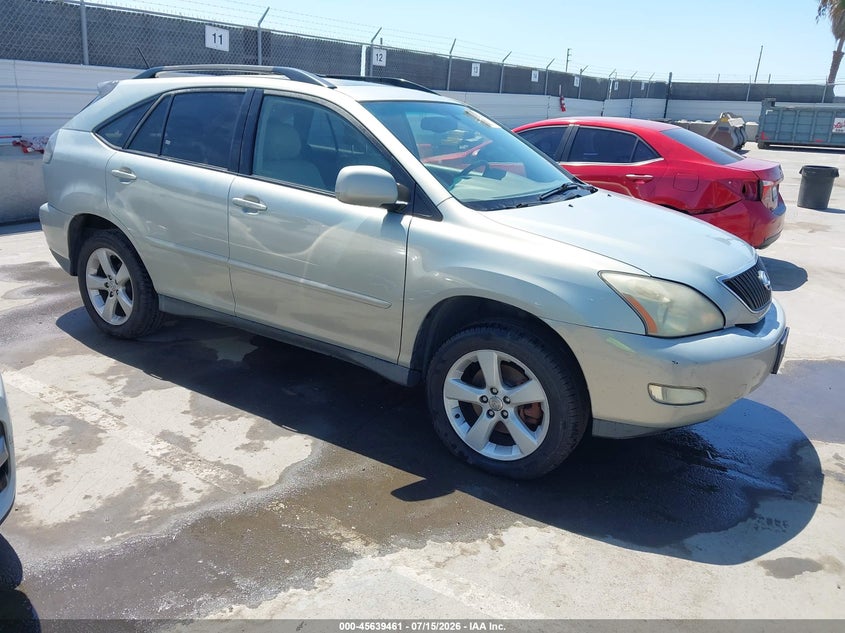 2004 Lexus Rx 330 VIN JTJGA31U840021101 IAAI salvage auction — NORMAL WEAR, Clear - Dealer Only (California), sold $1,100 on 2026-07-22 (photo 1)