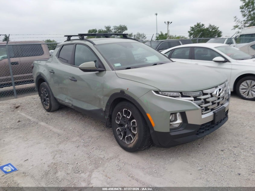 2022 Hyundai Santa cruz VIN 5NTJCDAEXNH038599 — IAAI salvage auction photo