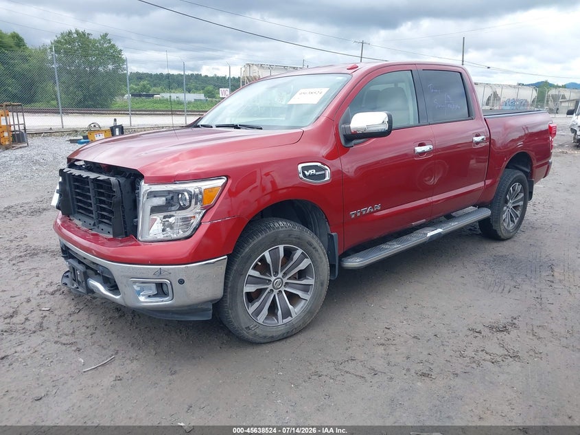 2017 Nissan TITAN VIN 1N6AA1E50HN567798 IAAI salvage auction — FRONT END, Salvage (South Carolina), sold $4,750 on 2026-07-30 (photo 2)