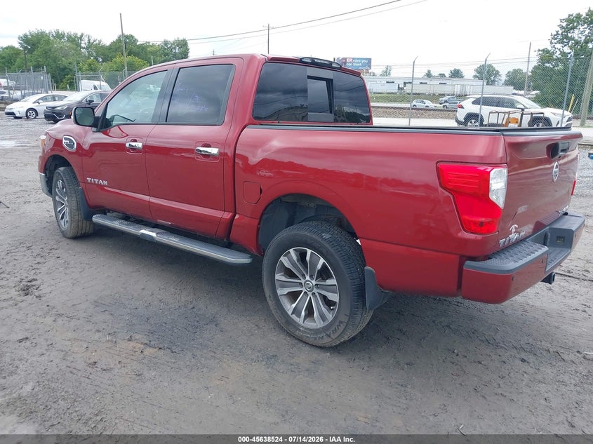 2017 Nissan TITAN VIN 1N6AA1E50HN567798 IAAI salvage auction — FRONT END, Salvage (South Carolina), sold $4,750 on 2026-07-30 (photo 3)
