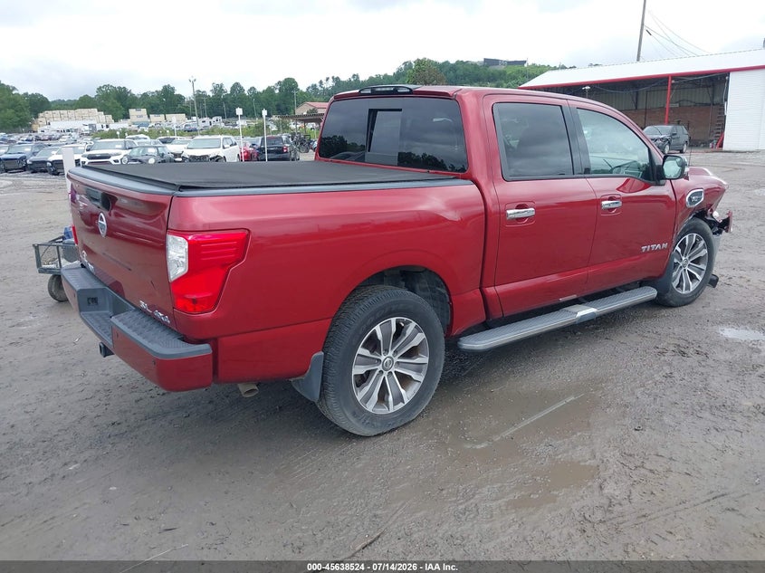 2017 Nissan TITAN VIN 1N6AA1E50HN567798 IAAI salvage auction — FRONT END, Salvage (South Carolina), sold $4,750 on 2026-07-30 (photo 4)
