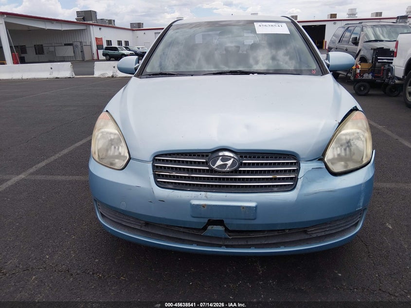 2006 Hyundai Accent VIN KMHCN46C06U007972 IAAI salvage auction — NORMAL WEAR, Clear (Nevada), sold $575 on 2026-07-17 (photo 6)