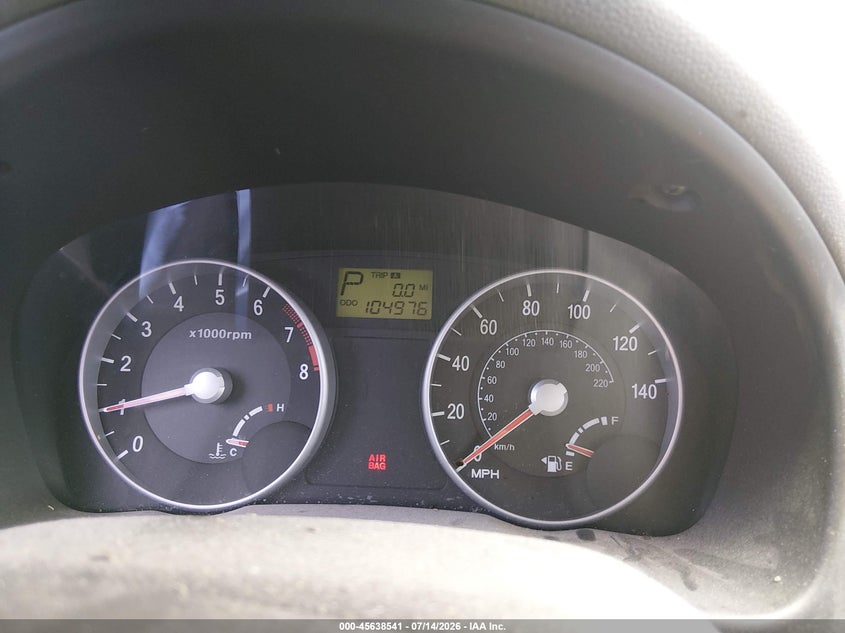 2006 Hyundai Accent VIN KMHCN46C06U007972 IAAI salvage auction — NORMAL WEAR, Clear (Nevada), sold $575 on 2026-07-17 (photo 7)