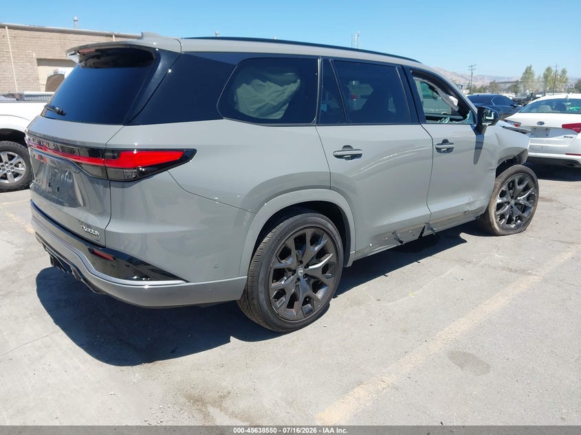 2026 Lexus Tx VIN 5TDABAB62TS022945 IAAI salvage auction — RIGHT FRONT, Salvage (California), sold $36,100 on 2026-08-24 (photo 4)