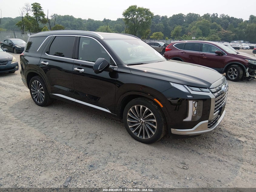 2023 Hyundai Palisade VIN KM8R7DGE5PU498352 IAAI salvage auction — WATER/FLOOD, Salvage Title, sold $17,000 on 2026-09-15 (photo 1)