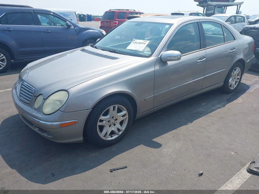 2005 Mercedes-benz E-class VIN WDBUF26J85A762827 IAAI salvage auction — NORMAL WEAR, Clear (North Carolina), sold $575 on 2026-07-29 (photo 2)