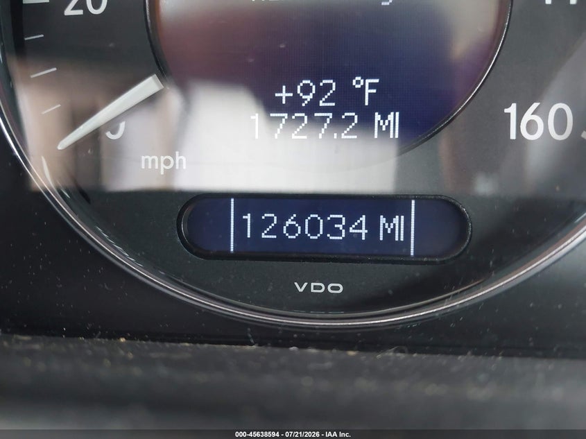 2005 Mercedes-benz E-class VIN WDBUF26J85A762827 IAAI salvage auction — NORMAL WEAR, Clear (North Carolina), sold $575 on 2026-07-29 (photo 7)