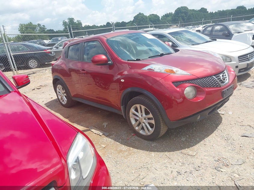 2011 Nissan Juke VIN JN8AF5MV8BT023490 IAAI salvage auction — NORMAL WEAR, Clear-Dealer Only (North Carolina), sold $175 on 2026-07-27 (photo 1)