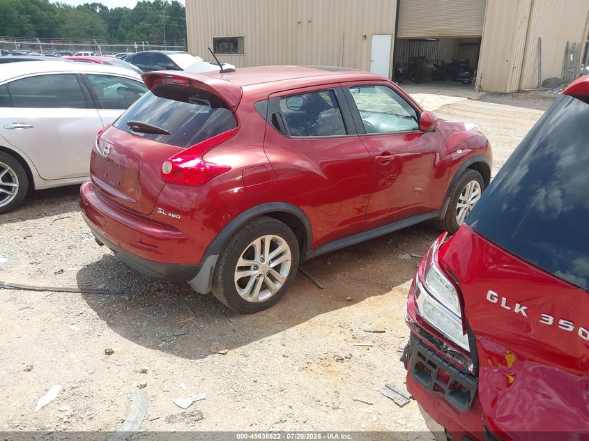 2011 Nissan Juke VIN JN8AF5MV8BT023490 IAAI salvage auction — NORMAL WEAR, Clear-Dealer Only (North Carolina), sold $175 on 2026-07-27 (photo 4)